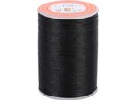 160 M/Rotoli 0,45 Mm Poliestere Pelle Cucito Filo Cerato Rotondo -Cavo -DIY -Crafts (Nero)