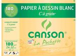 Canson 200027102 Zeichenpapier "C"" à Grain 320 X 240 Mm 180 G/Qm"