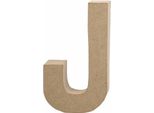 Creativ Company Lettera In Cartapesta J, 20,5 Cm
