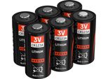 Ansmann CR123A Batteria Fotografica Al Litio 3V 6 Pezzi Foto CR17335