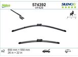 Valeo Silencio Xtrm VF429 Set Di Spazzole Tergicristallo Per Visiorubber