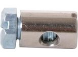 Nipplo A Vite FIX-NIPPEL Con Gambo Ø 6 Mm, Lunghezza 9 Mm. Foro Ø 2,5