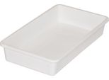 Vorratsschale Kunststoff, Weiß, HöHe: 50 Mm, LäNge: 290 Mm
