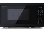 Forno A Microonde Sharp YC-MS02E-B Superficie Piana 20 L 800 W Nero