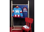 Capitan America Cappello Invernale Per Bambini Avengers - Scudo