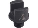 Chiave Per Raggi Bikeservice Per Allentamento, 7,4 Mm, Acciaio