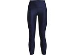 Under Armour Donna Heatgear No-Slip Waistband Ankle Leggings -1365335, Colore: Blu Scuro, Tessile: Xl