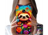 Custodia Per Samsung A5 2017 - Disegni Colorati Di Animali Koala + Vetro