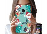 Custodia Per Samsung A5 2017 - Babbo Natale, Renna, Pupazzo Di Neve Disegni Natalizi