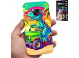 Custodia Per Samsung A5 2017 - Dinosauro In Un Camion Per Bambini