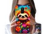 Custodia Per Samsung A6 2018 - Disegni Di Animali Koala Colorati + Vetro