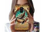 Custodia Per Samsung A6 2018 - Segno Zodiacale Scorpione Astronomia + Film