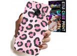 Custodia Per Samsung A5 2017 - Design Femminile Pantera Rosa Stampa Leopardo