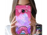 Custodia Per Samsung A5 2017 - Ciambelle Dolci Con Glassa Sullo Sfondo + Vetro