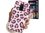 Custodia Per Samsung A6 2018 - Design Femminile Con Stampa Leopardo Rosa Panther