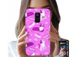Custodia Per Samsung A6 2018 - Love Cat, Disegni Con Gatti, Cover