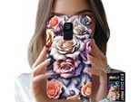Custodia Per Samsung A6 2018 - Disegni Floreali Rosa Rosa Fiori Custodia