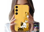 Custodia Per Samsung Galaxy A04S - Love Cat, Disegni Con Gatti, Custodia + Vetro
