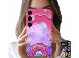 Custodia Per Samsung Galaxy A04S - Ciambelle Dolci Con Glassa Sullo Sfondo + Vetro