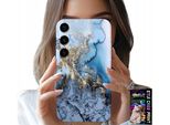 Custodia Per Samsung Galaxy S24 Plus - Design Donna In Marmo + Vetro