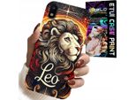 Custodia Per Samsung A10 - Leone, Segno Zodiacale Astronomico, Custodia + Vetro
