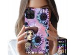 Custodia Per Samsung A12 / M12 - Donna Con Girasoli, Design Femminile