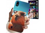 Custodia Per Samsung A10 - Dolce Capibara, Custodia + Vetro Capibara
