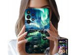 Custodia Per Samsung Galaxy A32 5G - Alaska Aurora Boreale + Vetro