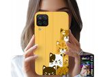Custodia Per Samsung A12 / M12 - Love Cat, Disegni Con Gatti, Custodia + Vetro