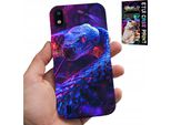 Custodia Per Samsung A10 - Serpente Cobra Serpente A Sonagli Custodia Rettile + Pellicola