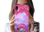 Custodia Per Samsung A10 - Ciambelle Dolci Con Glassa Sullo Sfondo + Vetro