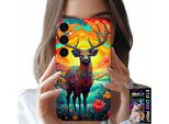 Custodia Per Samsung Galaxy S24 - Disegni Colorati Cervi Alci Animali Della Foresta