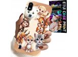 Custodia Per Samsung A10 - Custodia Per Bambini Con Animali Della Foresta