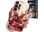 Custodia Per Samsung Galaxy A32 4G - Orsacchiotti, Ti Amo, Cuori Molti Disegni Della Custodia