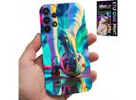 Custodia Per Samsung Galaxy A13 4G - Giocatori Di Calcio + Vetro