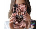 Custodia Per Samsung Galaxy A32 5G - Design Femminile Custodia A Cuore Con Lucchetto + Vetro