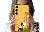 Custodia Per Samsung Galaxy S24 - Love Cat, Disegni Con Gatti, Custodia + Vetro