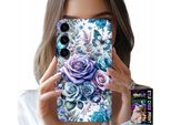 Custodia Per Samsung Galaxy A25 5G - Motivi Floreali Rose Custodia + Vetro