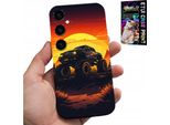 Custodia Per Samsung Galaxy A25 5G - Monstertruck, Camion, Disegni + Vetro