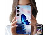 Custodia Per Samsung Galaxy S24 - Farfalla Blu, Farfalla, Disegni Femminili