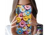 Custodia Per Samsung A7 2018 - Fiori Colorati, Margherite Custodia