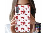 Custodia Per Samsung A7 2018 - Nastri Rossi Disegni Moda