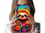 Custodia Per Samsung A7 2018 - Disegni Colorati Di Animali Koala + Vetro