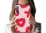 Custodia Per Samsung A7 2018 - Design Femminile E Alla Moda Xoxo Heart + Glass