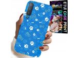 Custodia Per Samsung A7 2018 - Bone Paws Dog Patrol Disegni Per Bambini