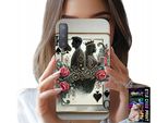 Custodia Per Samsung A7 2018 - Card King Poker Card + Vetro