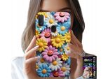 Custodia Per Samsung Galaxy A40 - Custodia Con Fiori Colorati E Margherite