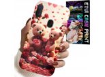 Custodia Per Samsung Galaxy A40 - Orsacchiotti, Ti Amo, Cuori Tanti Design Per La Custodia