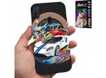 Custodia Per Samsung Galaxy A40 - Auto Sportive, Custodia Da Corsa + Vetro
