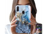 Custodia Per Samsung Galaxy A20E - Design Donna In Marmo + Vetro